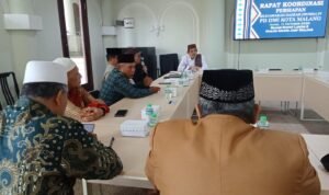 rapat koordinasi Musda IV PD DMI Kota Malang